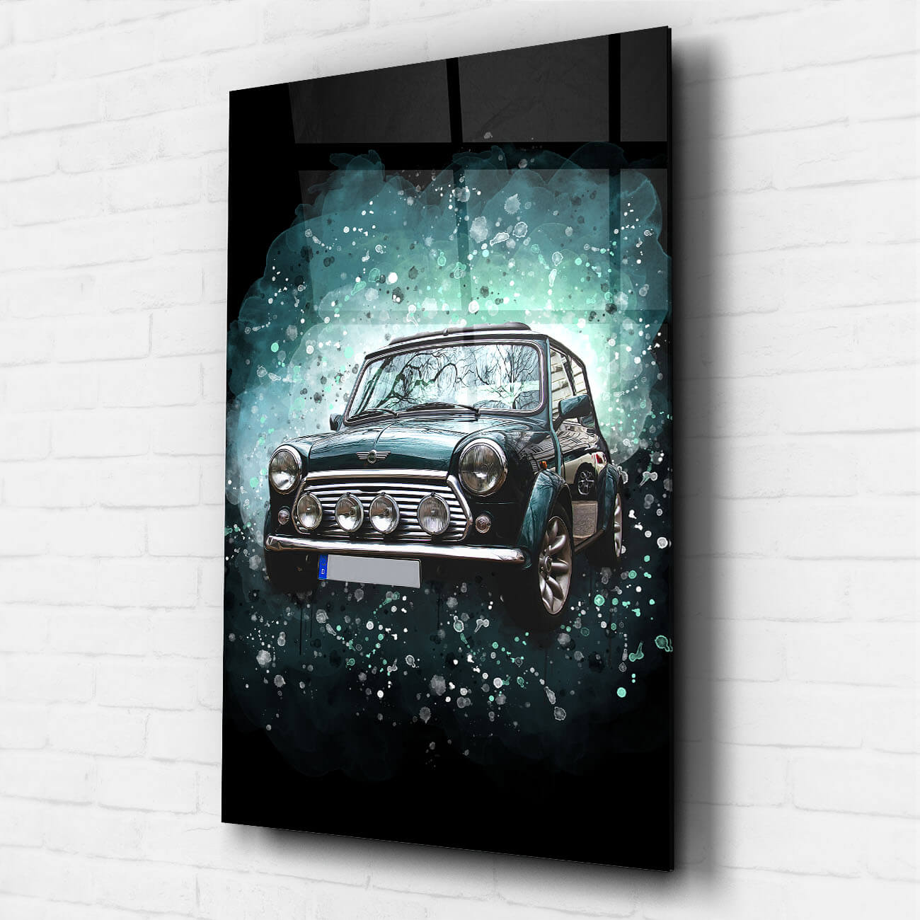 Auto Portrait personalisiert Acrylglas