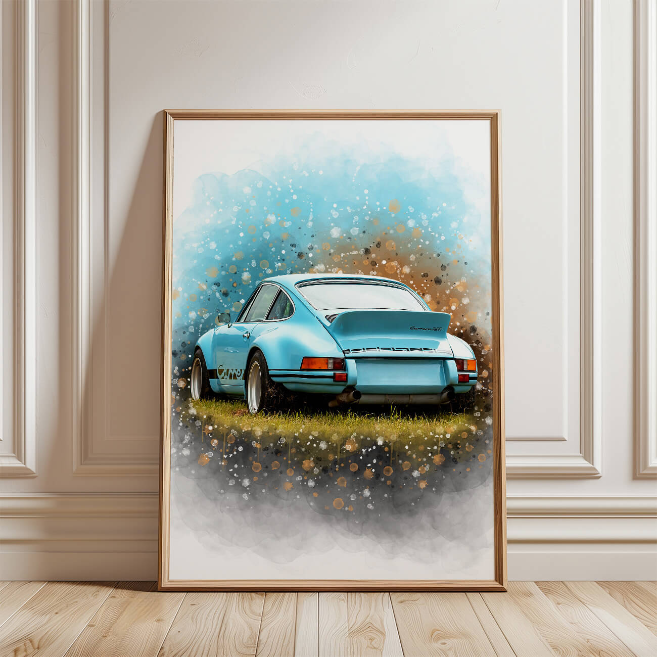 Auto Portrait personalisiert Poster