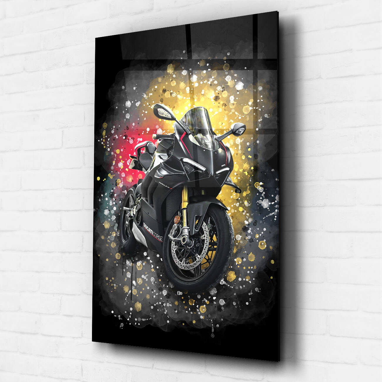 Motorrad Portrait Acrylglas personalisiert