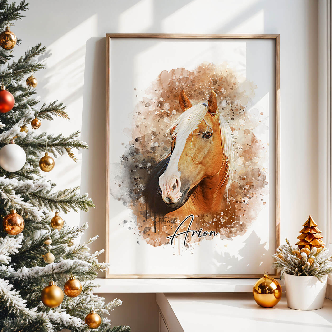 Pferdeportrait personalisiert