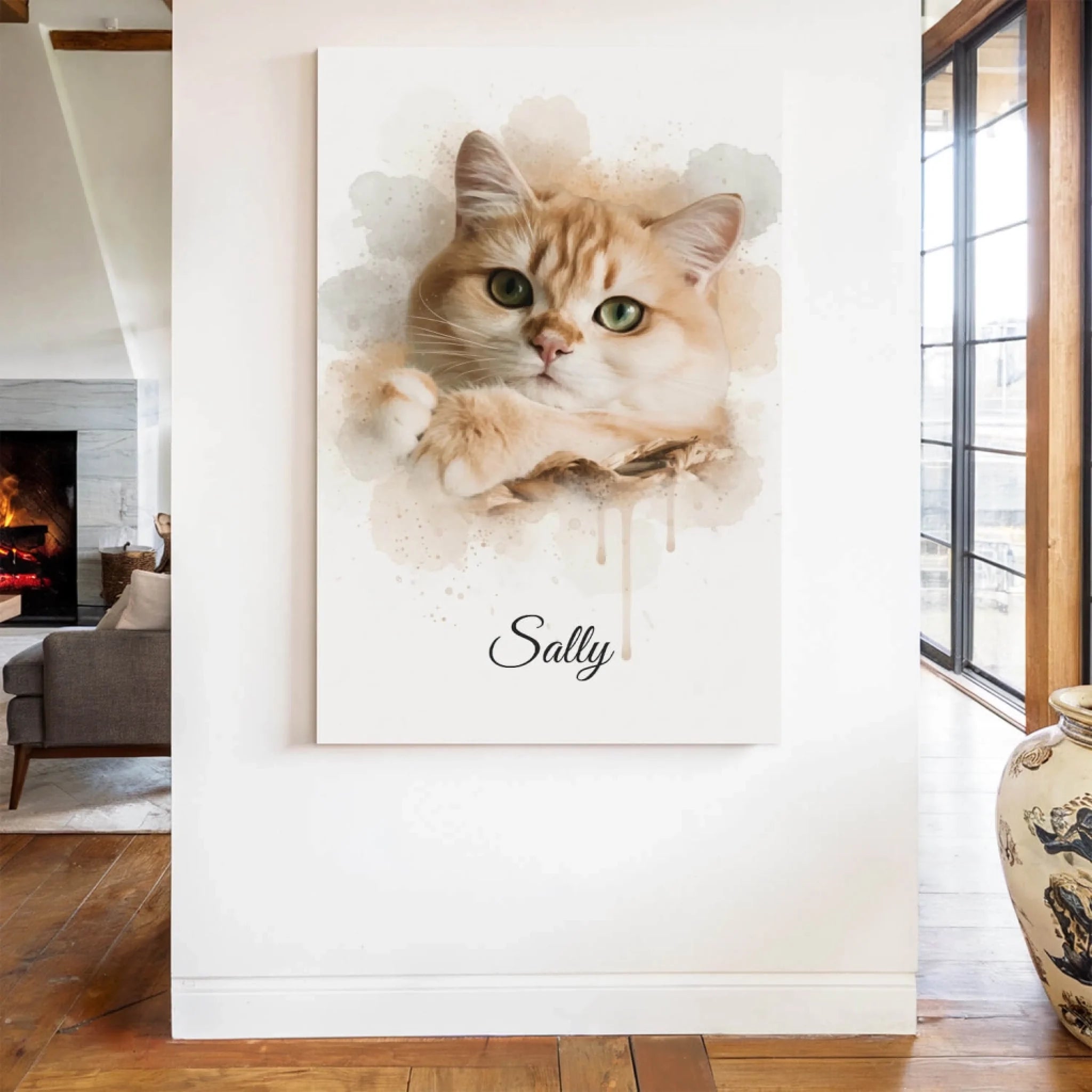 personalisiertes-portrait-katze