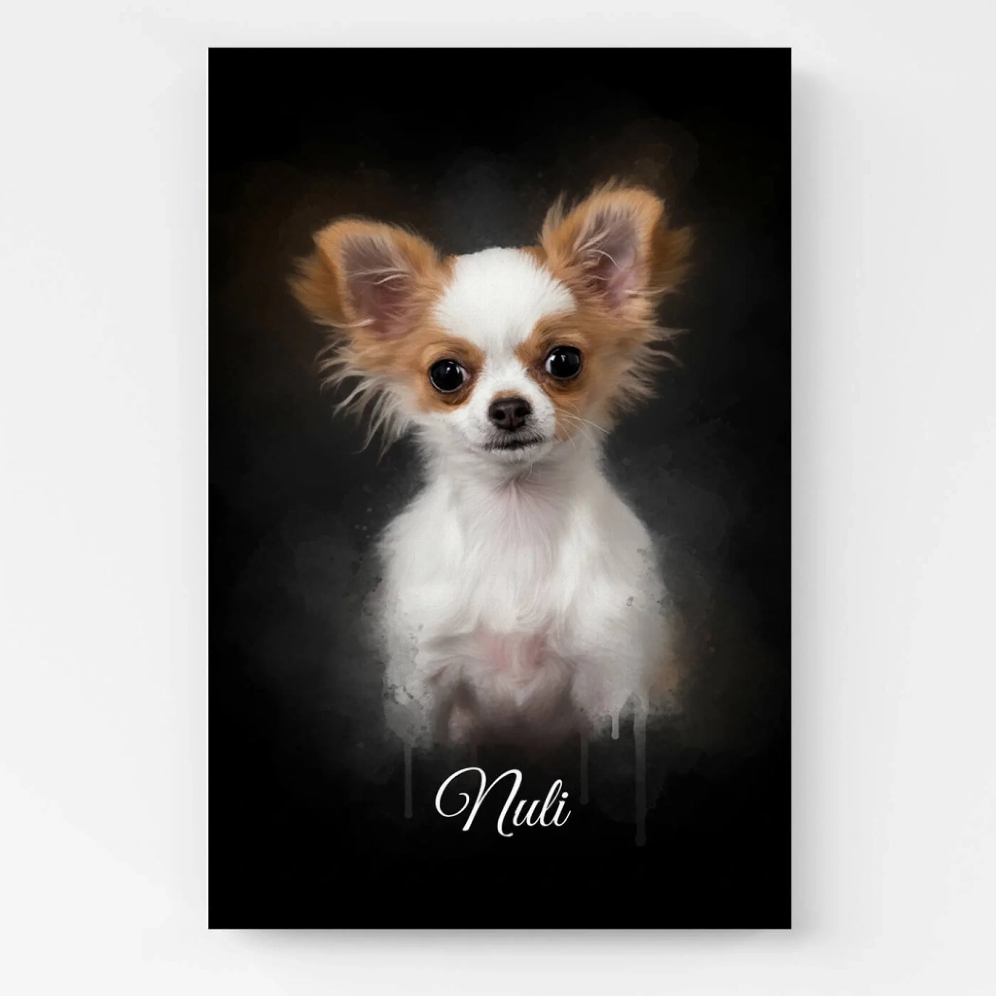 tierportrait-leinwand-schwarz-aquarelll