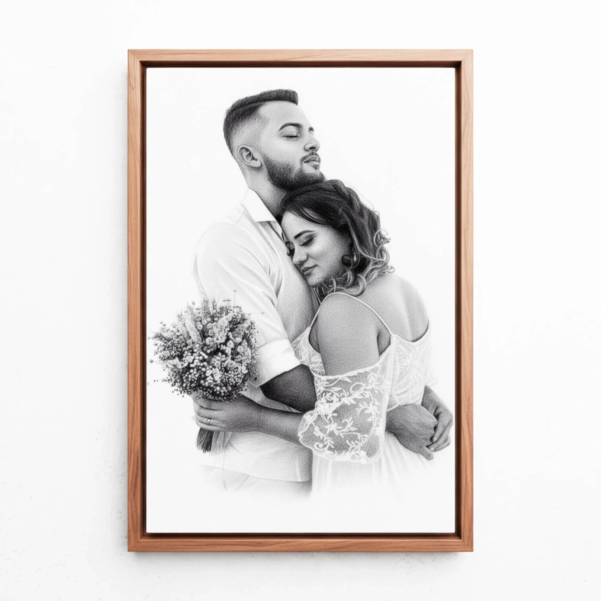 katzenportrait-leinwand-rahmen-walnuss