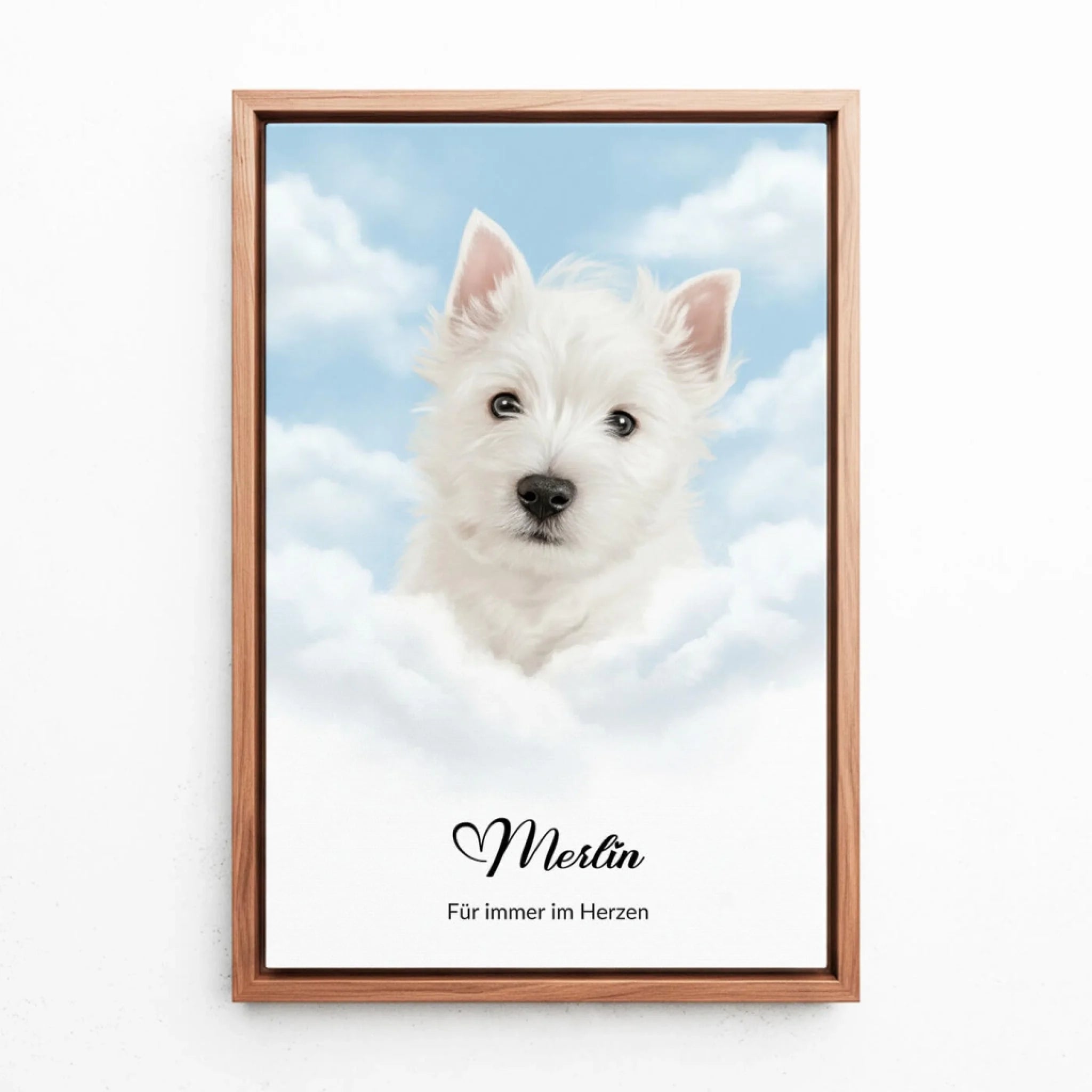 katzenportrait-leinwand-rahmen-walnuss