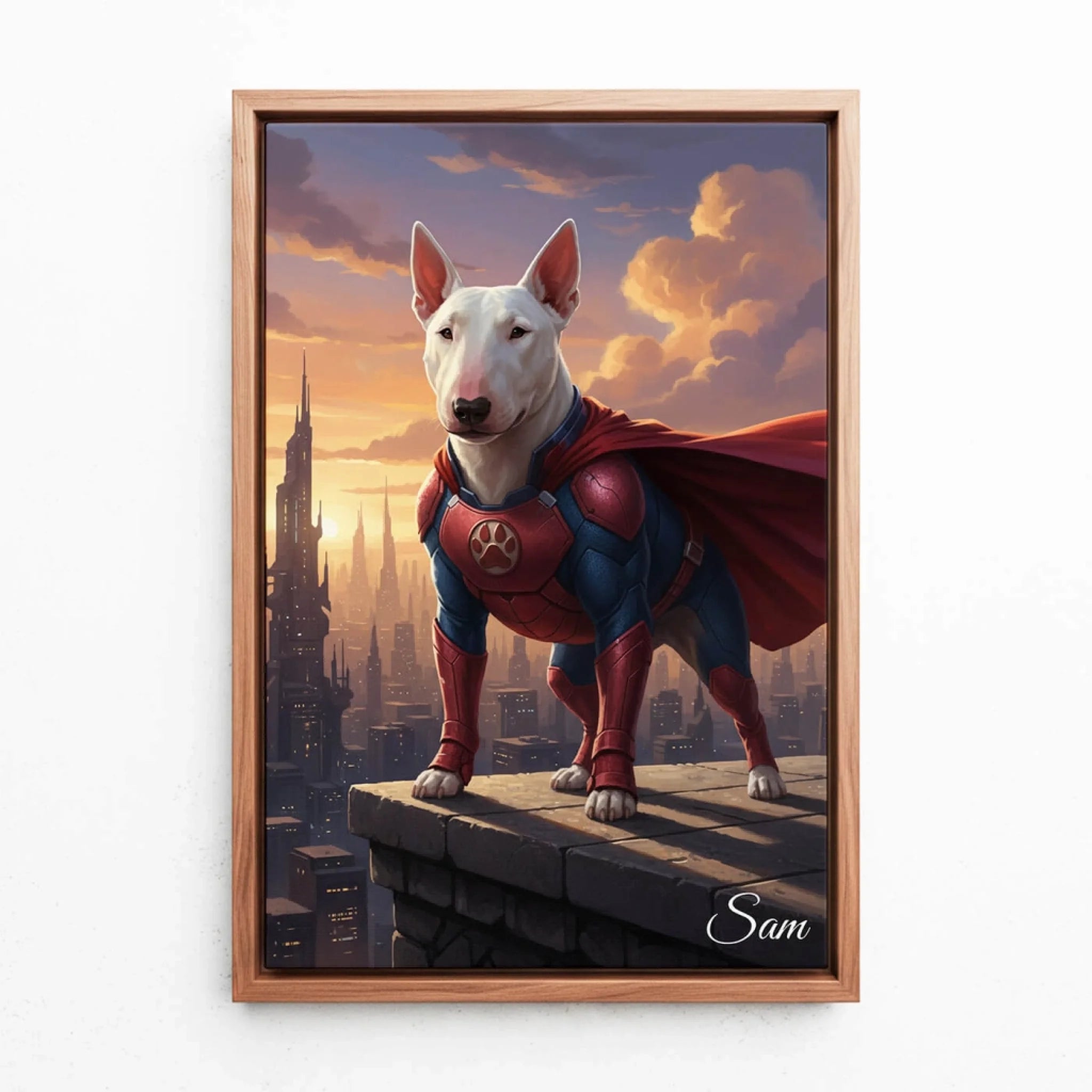 katzenportrait-leinwand-rahmen-walnuss