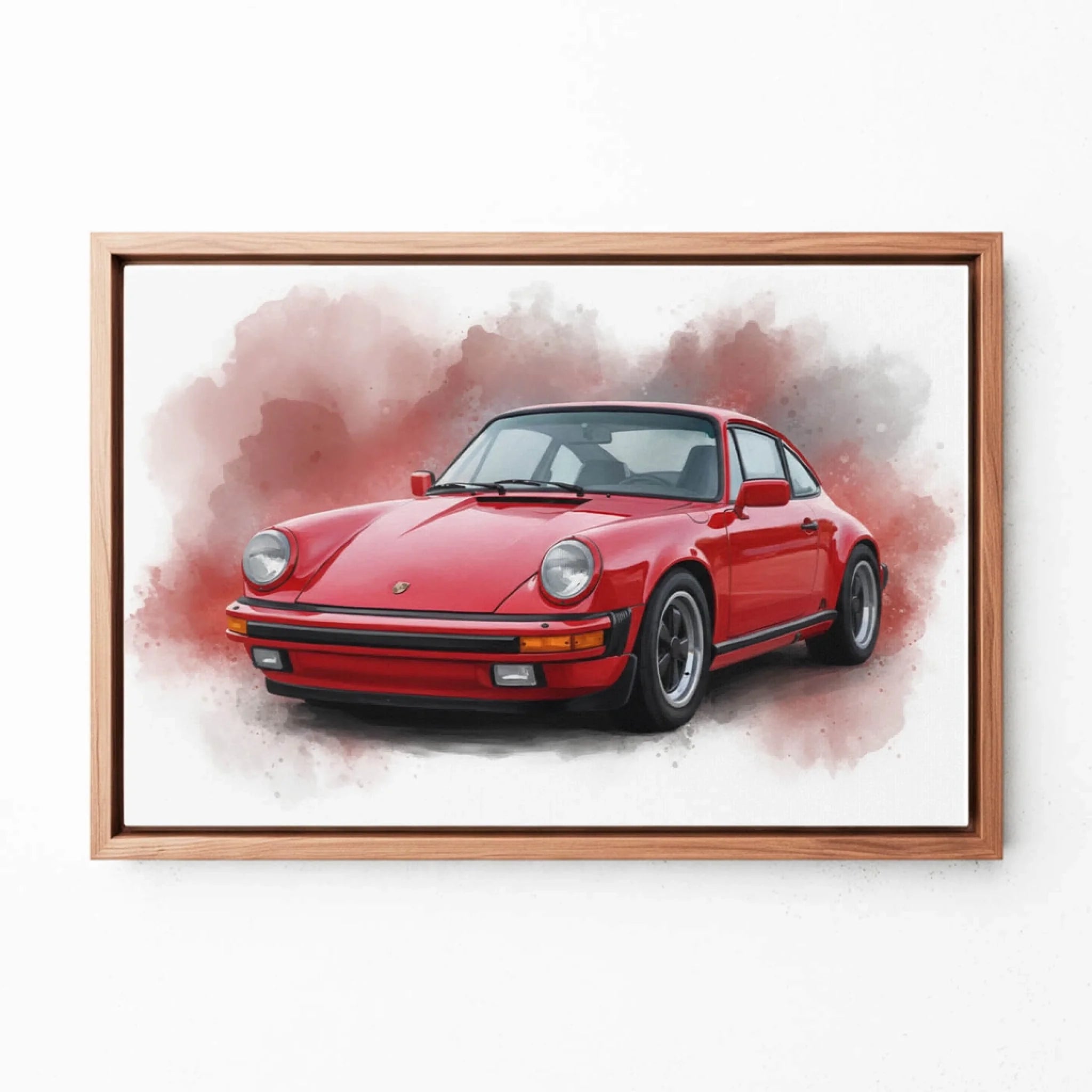 katzenportrait-leinwand-rahmen-walnuss