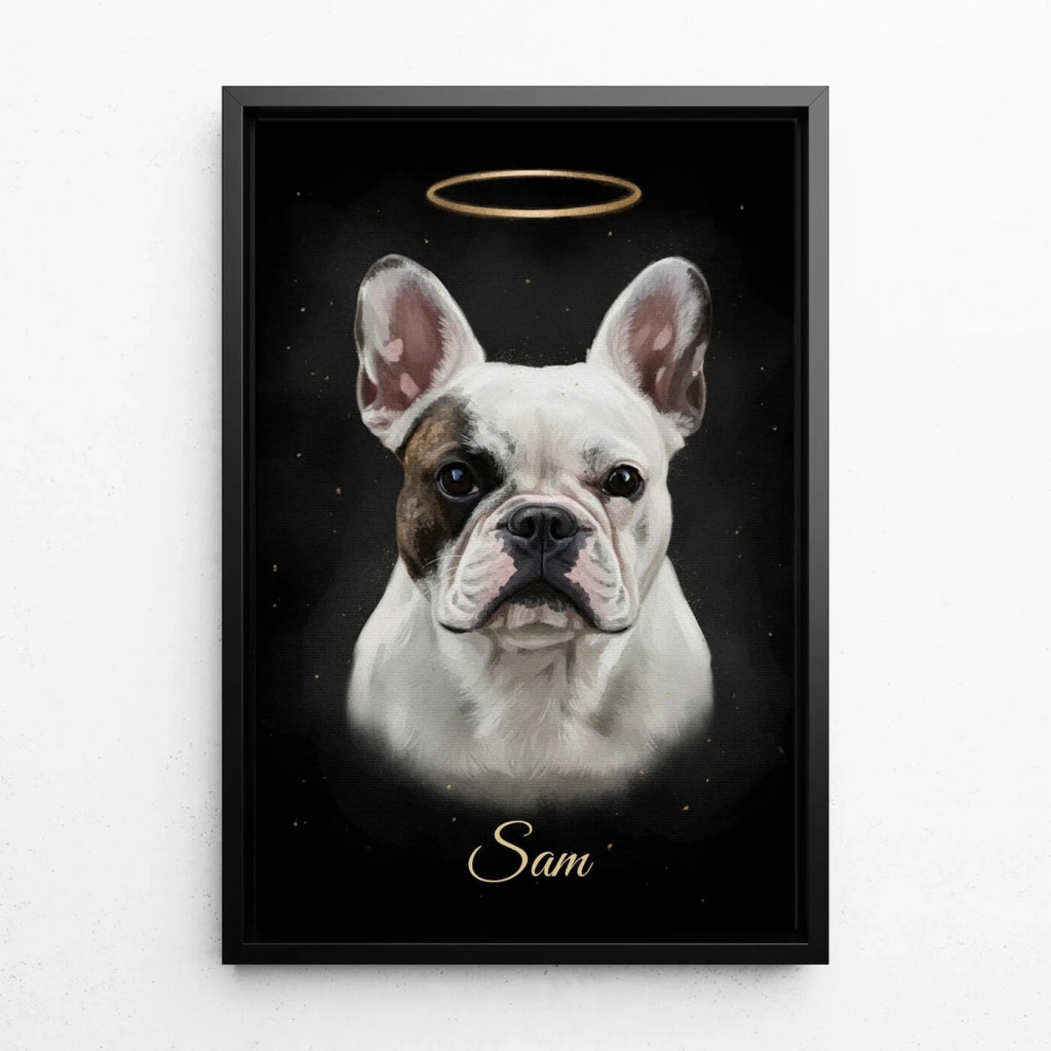 pferdeportrait-leinwand-schwarz