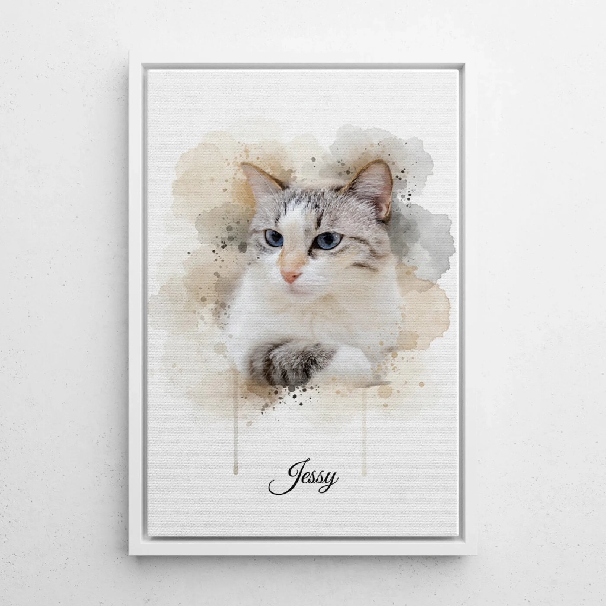 katzenportrait-leinwand-rahmen