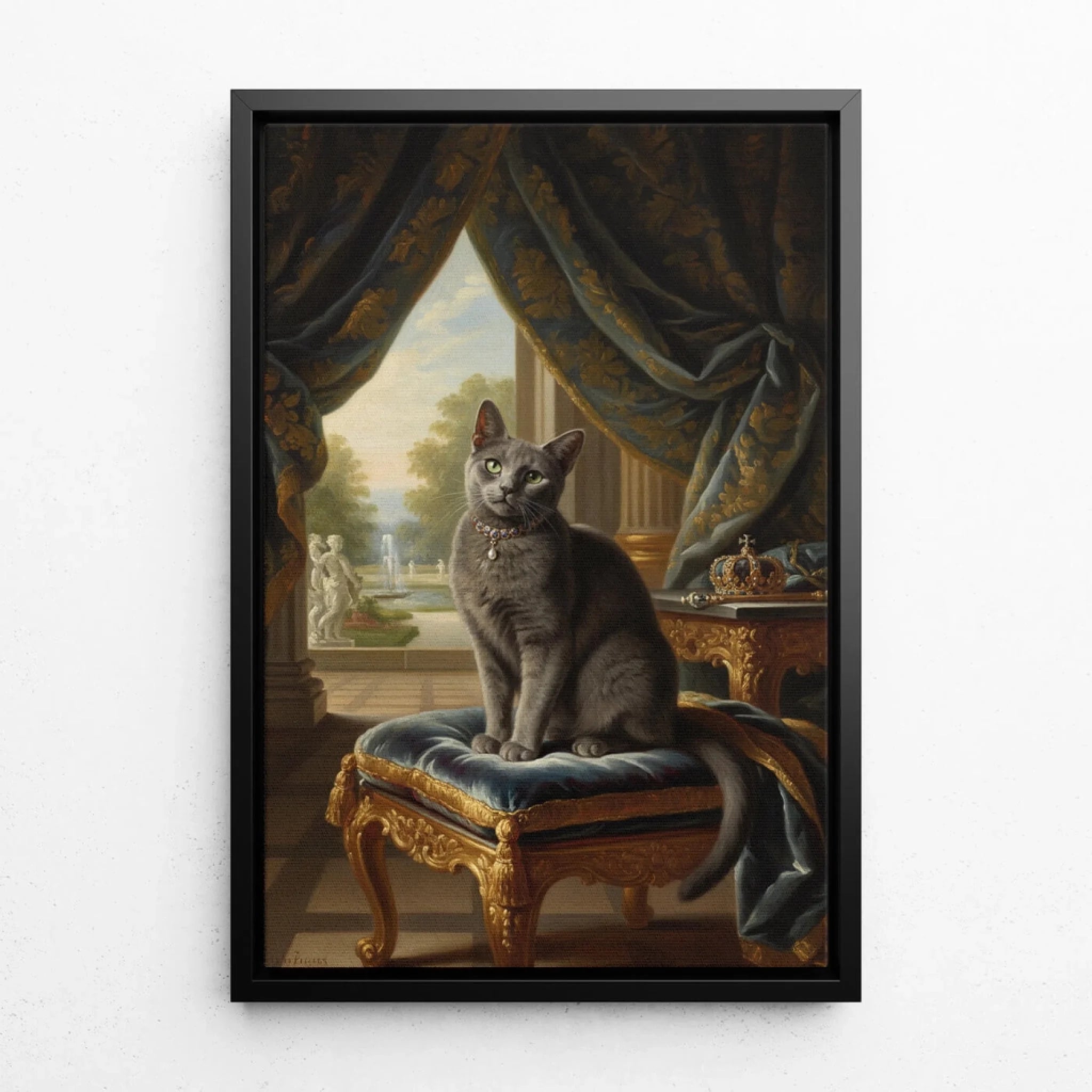 katzenportrait-rahmen-schwarz