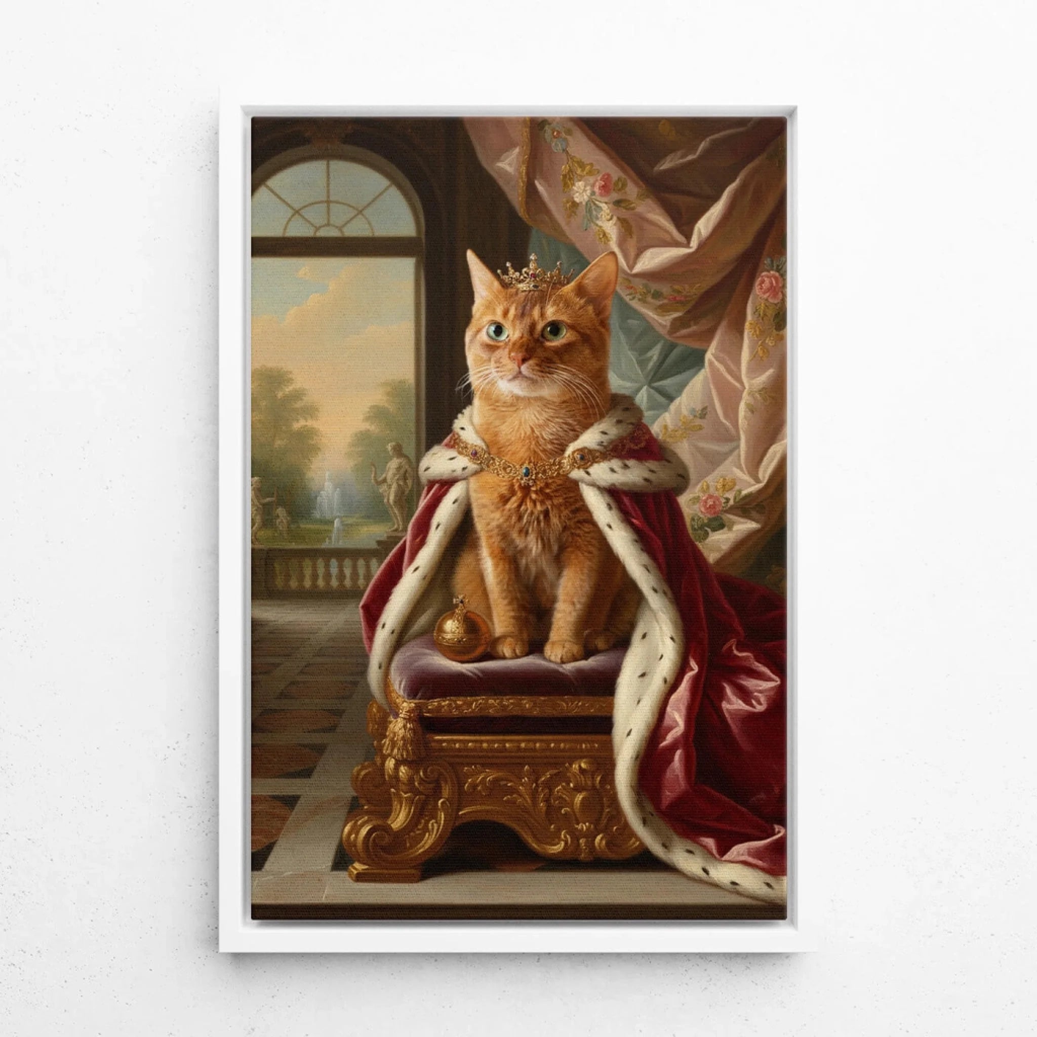 katzenportrait-leinwand-rahmen