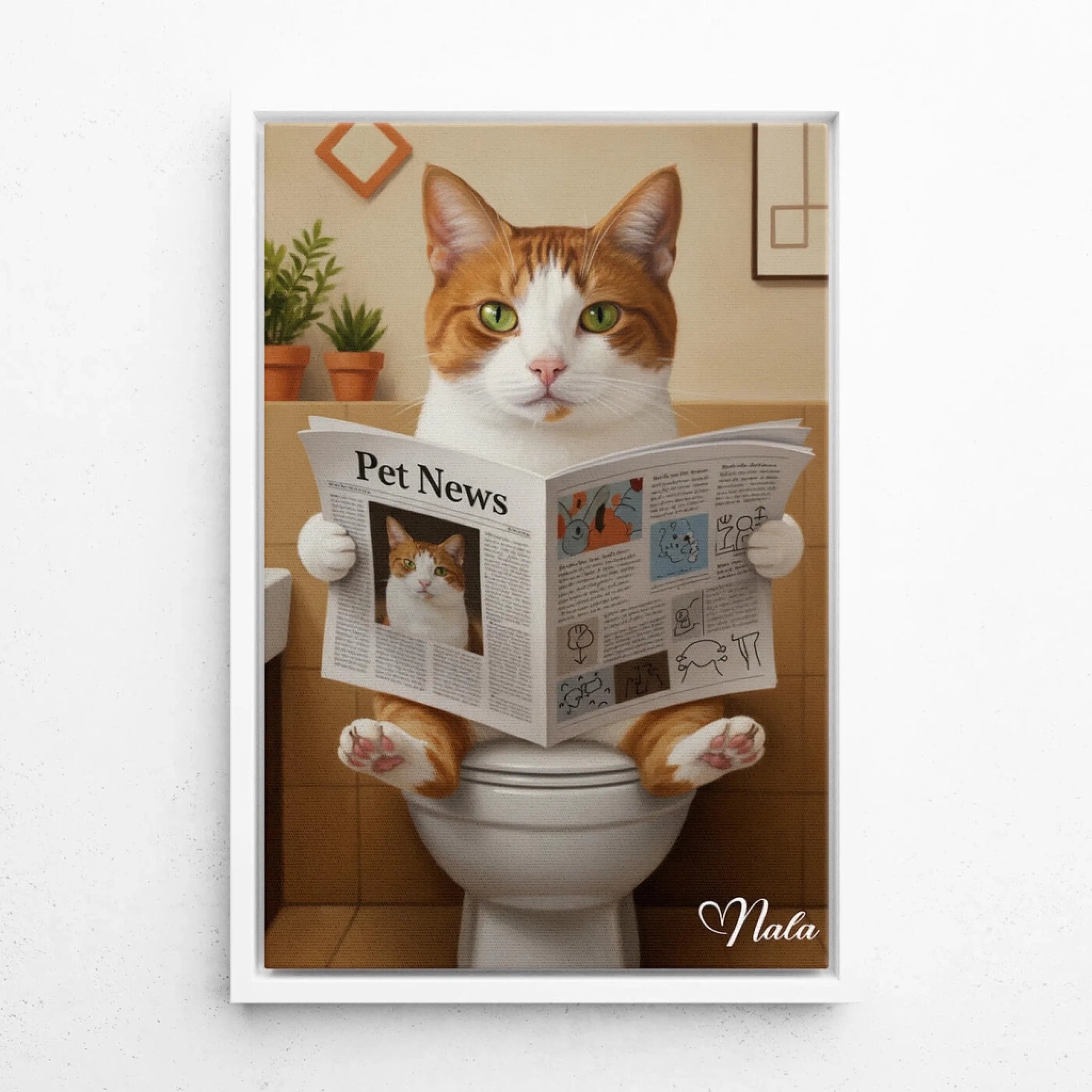 katzenportrait-leinwand-rahmen