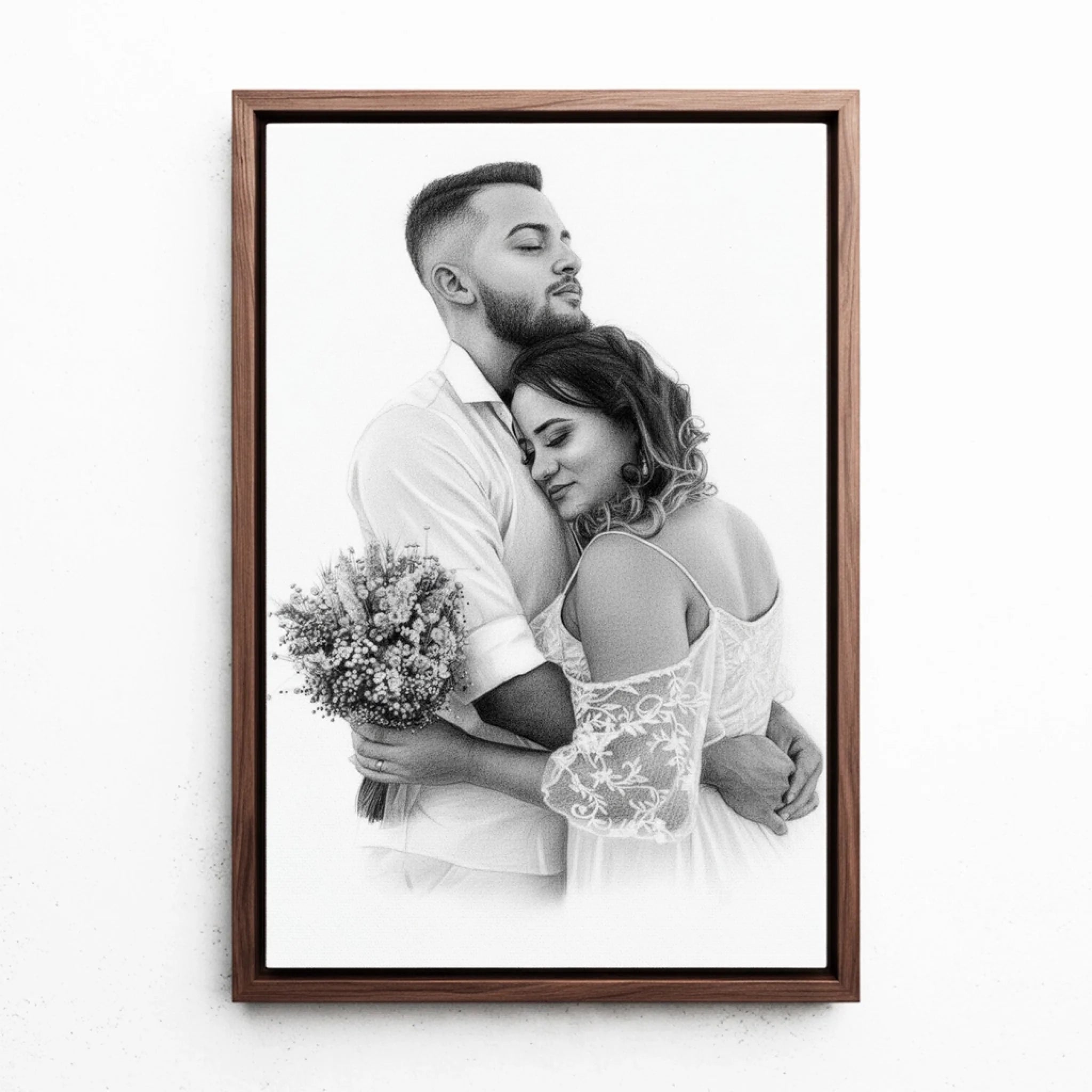 katzenportrait-leinwand-rahmen-walnuss