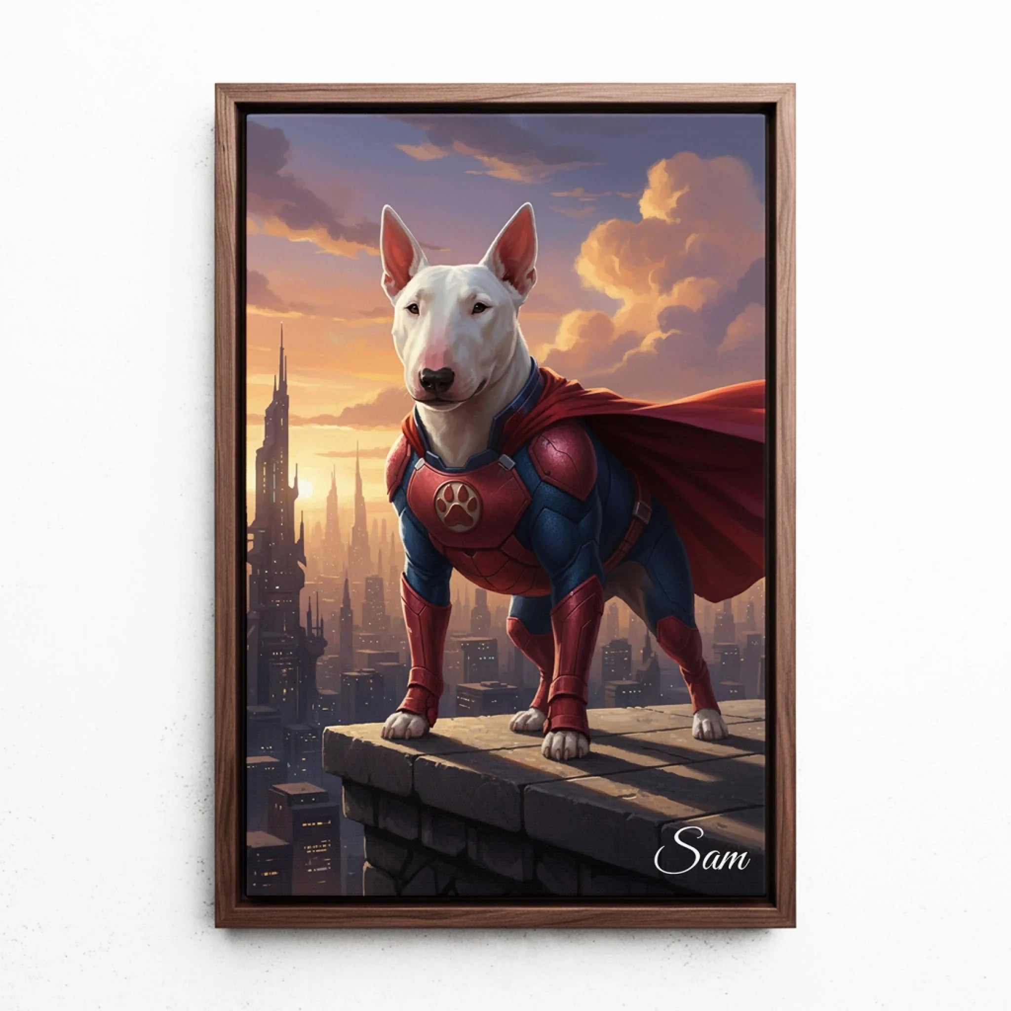 katzenportrait-leinwand-rahmen-walnuss