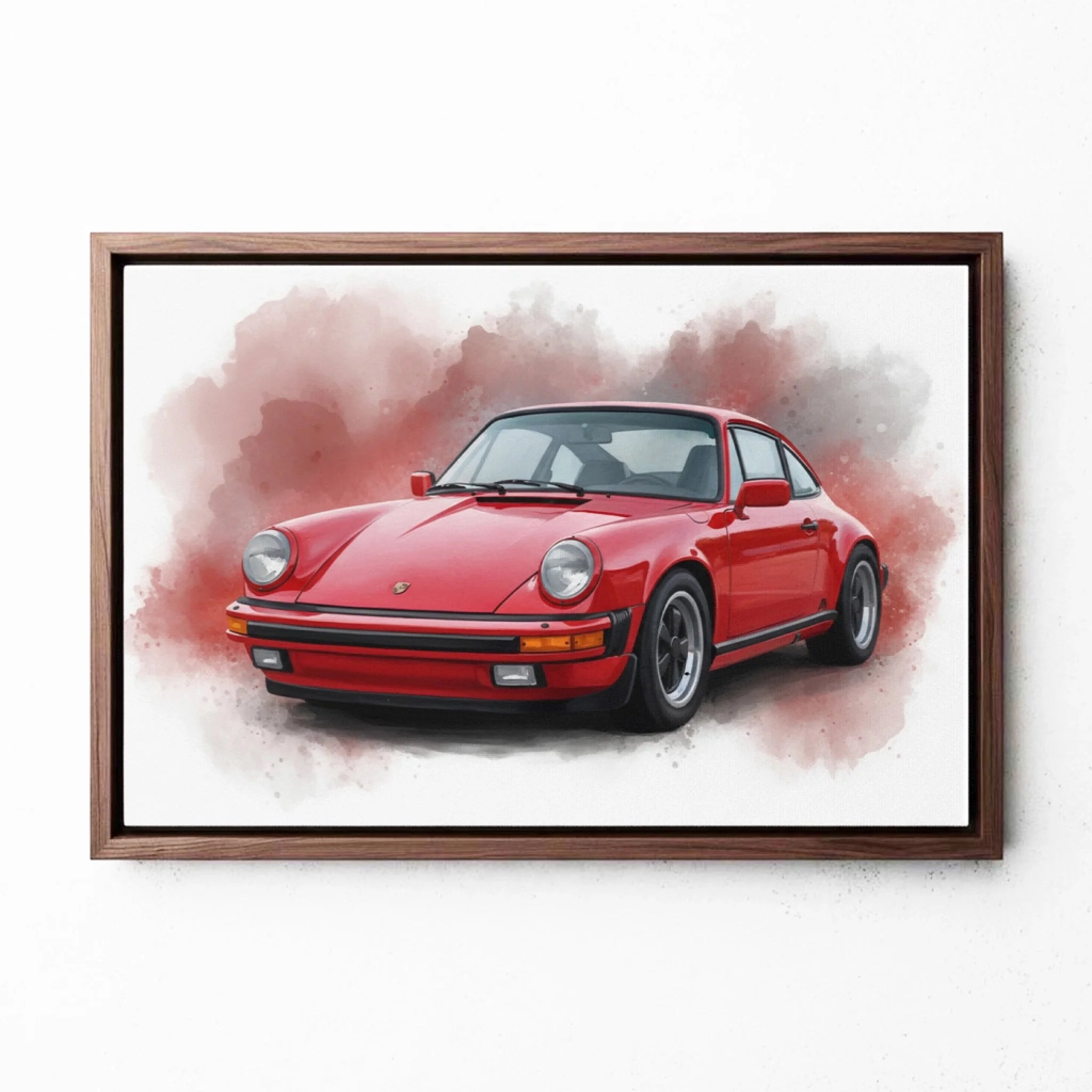 katzenportrait-leinwand-rahmen-walnuss