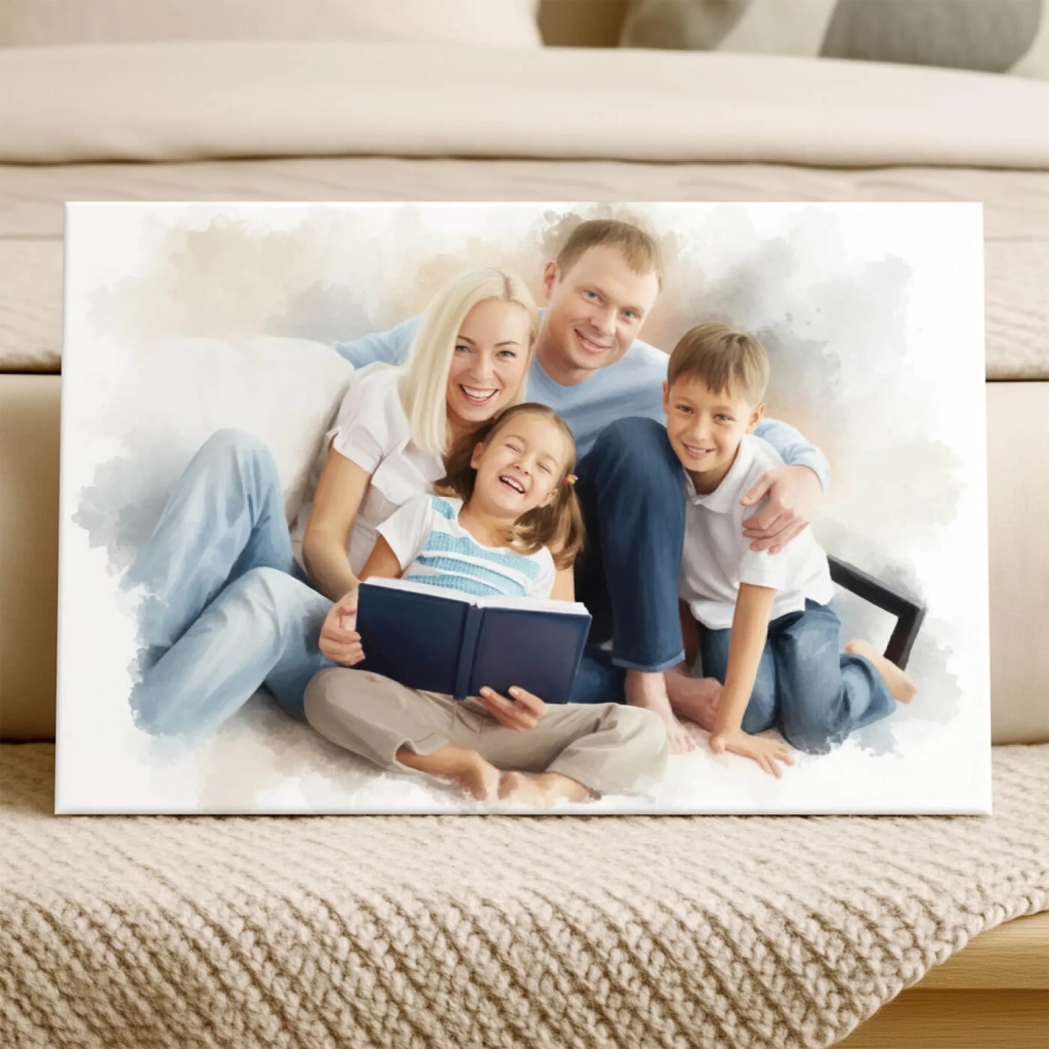 familienportrait-leinwand-personalisiert