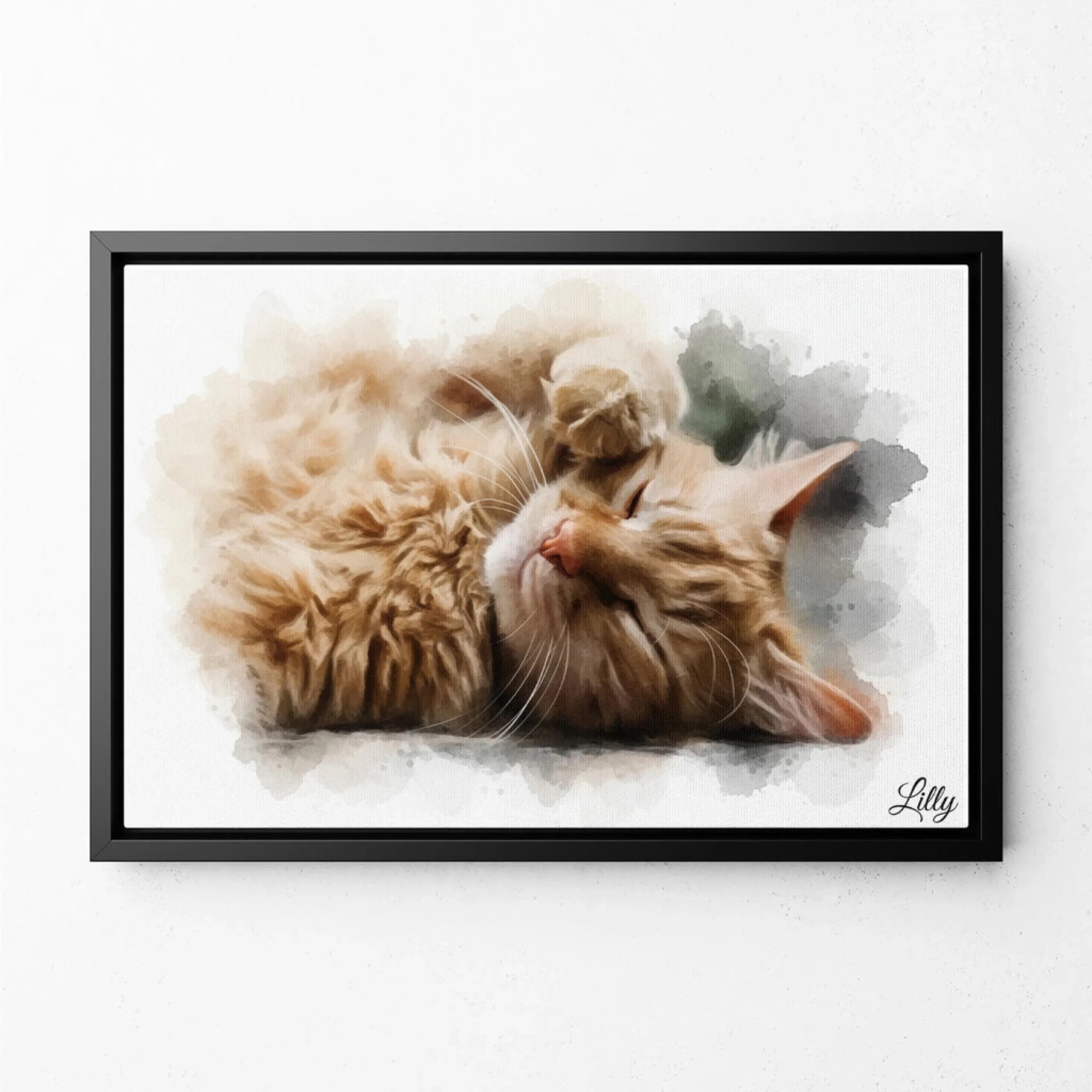 katzenportrait-rahmen-schwarz