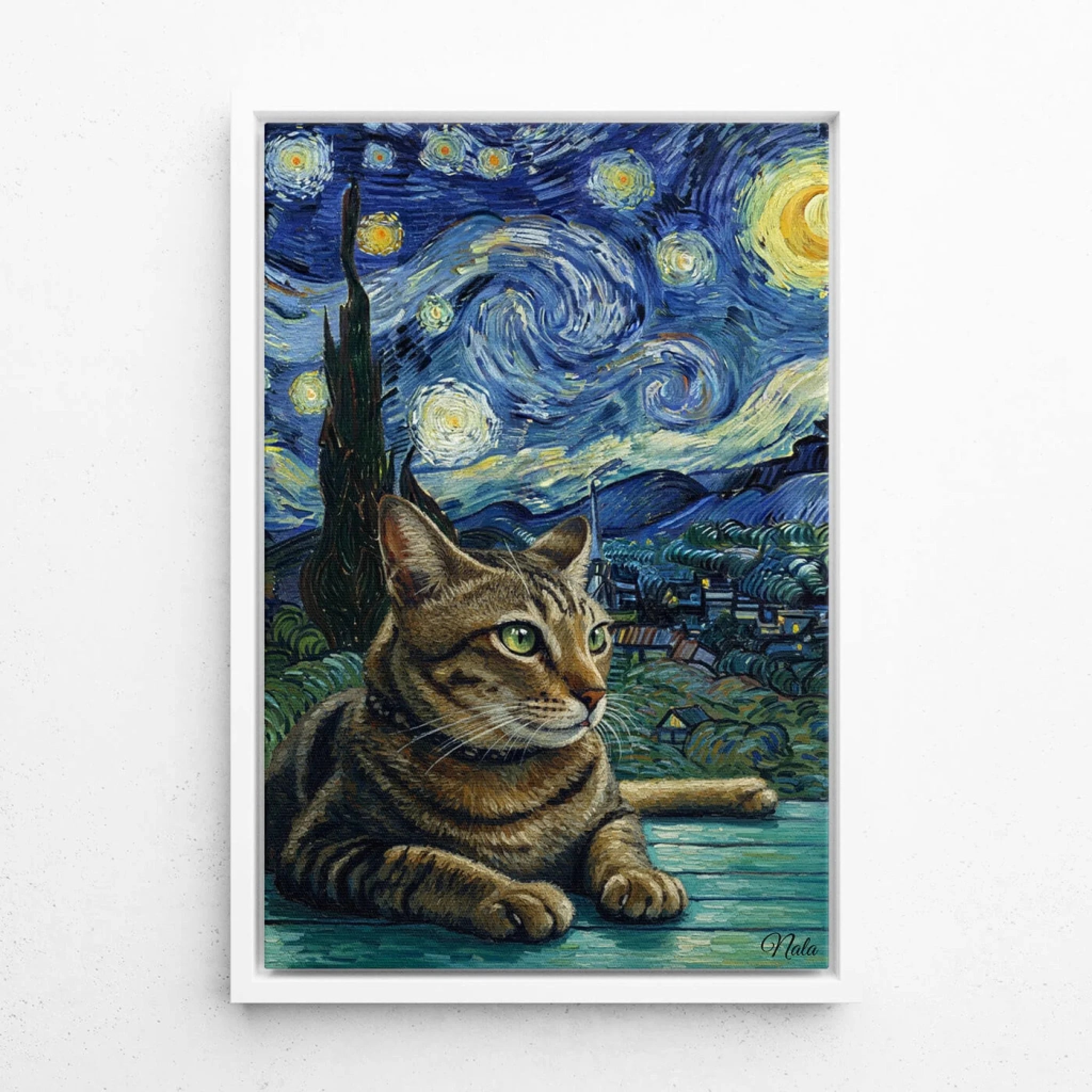 katzenportrait-leinwand-rahmen