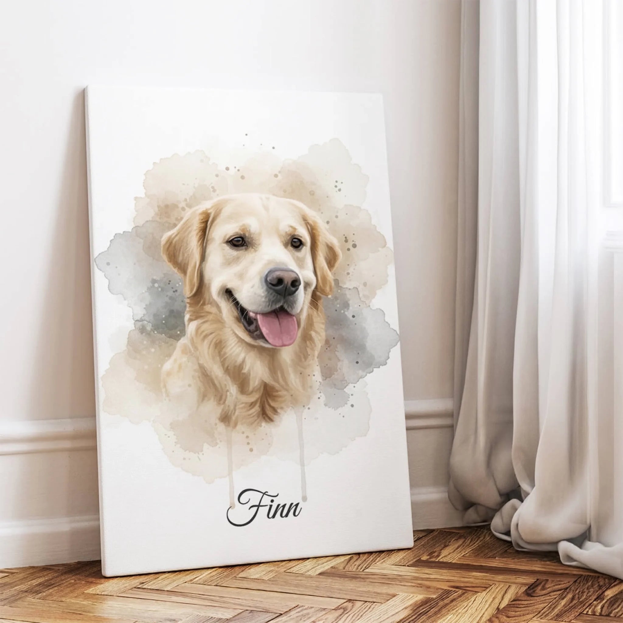 hundeportrait-aquarell