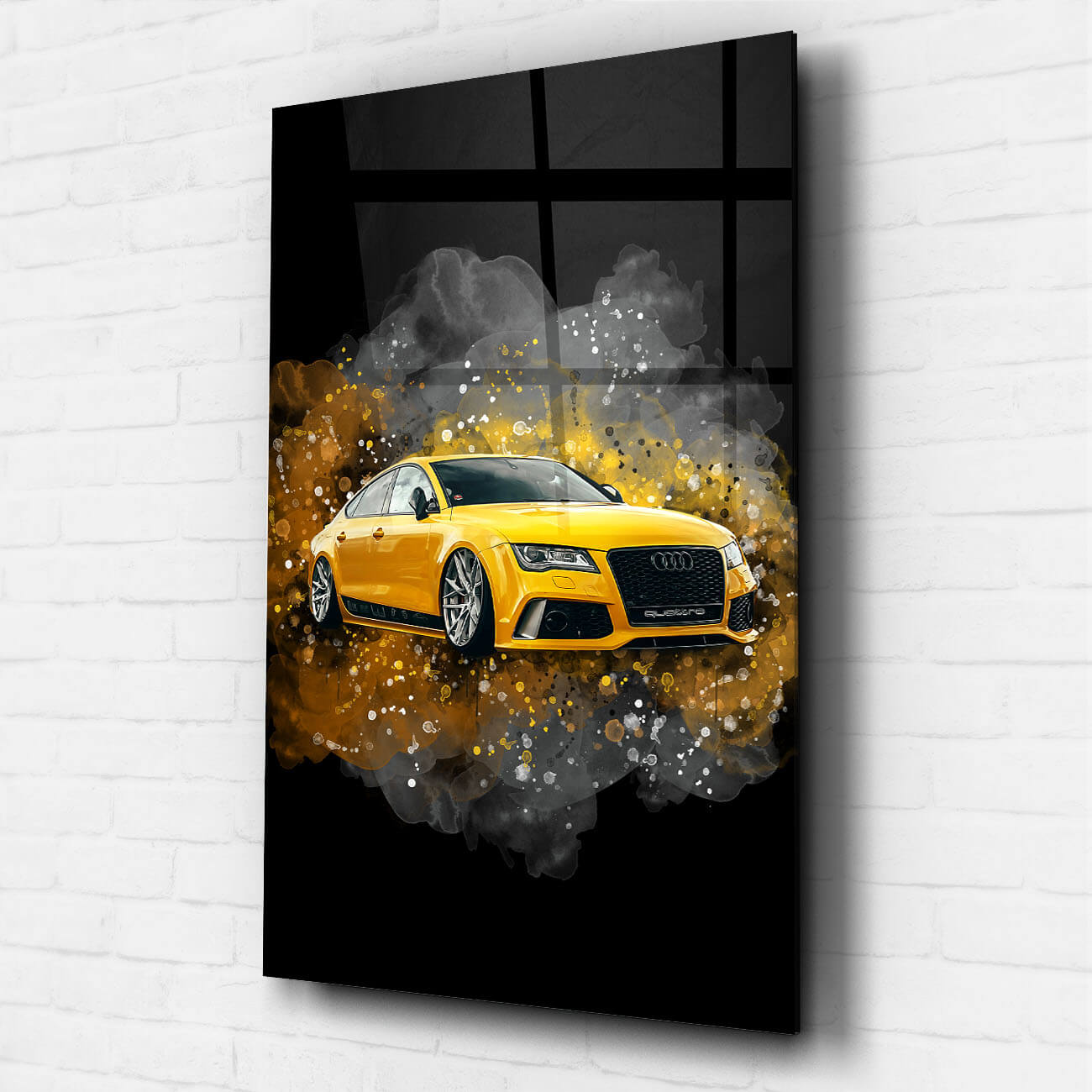 Auto Portrait personalisiert Acrylglas