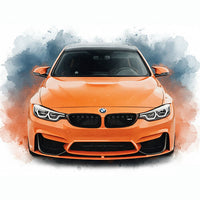 Auto / Motorrad Aquarell