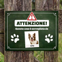 Attenzione! - Verde scuro