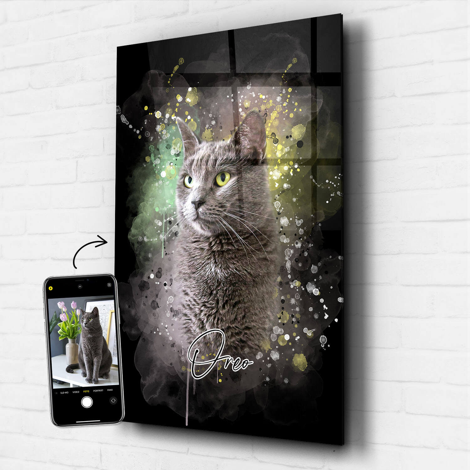 Katzenportrait individuell