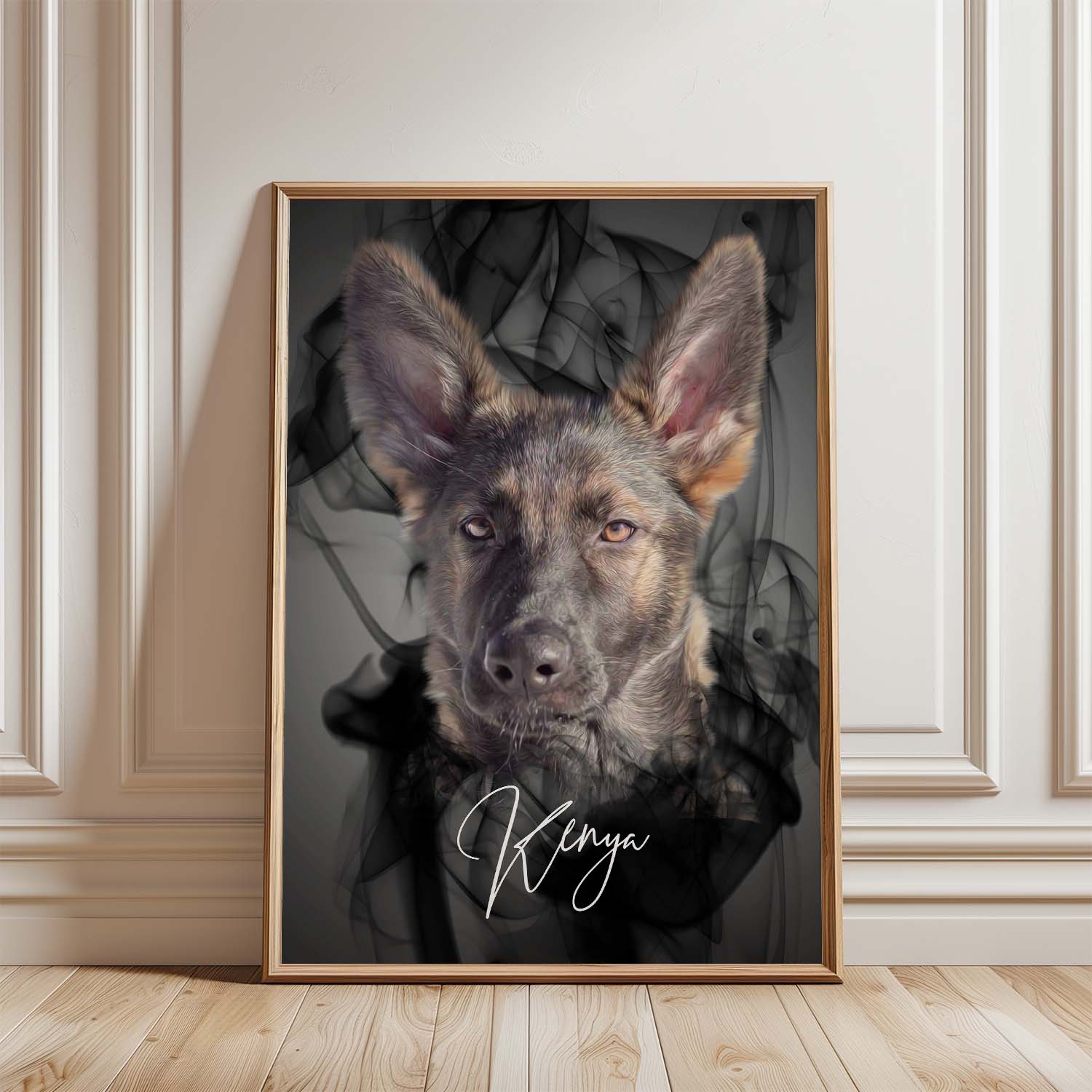 Dein Tier als Rauch-Portrait