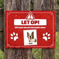 Let op! - Rood