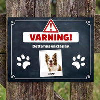 Varning! – Mörkblå